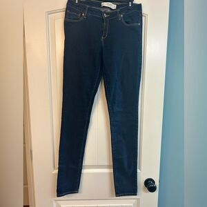 Abercrombie and Fitch dark wash jeans Size 8L
